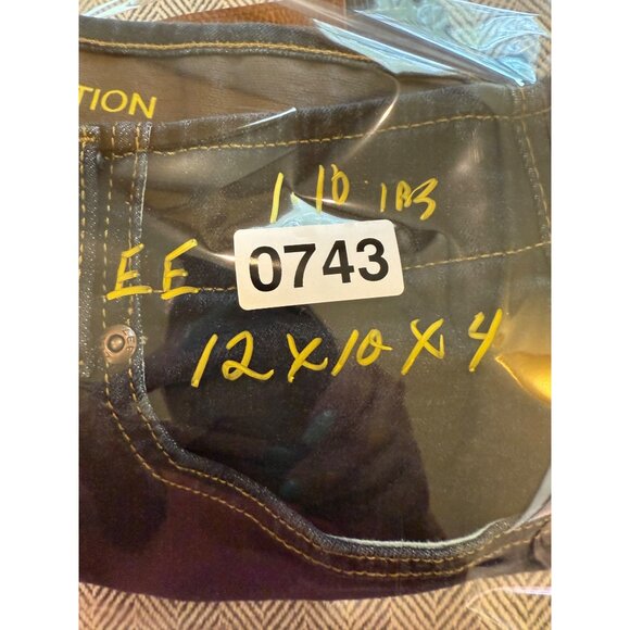 Lee Womens Dark Wash Bootcut Jeans Size 12 Cotton Blend Stretch Denim Casual Eve - Picture 12 of 12